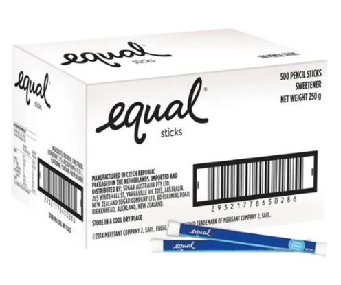 EQUAL SWEETENER SACHETS (CTN 750)