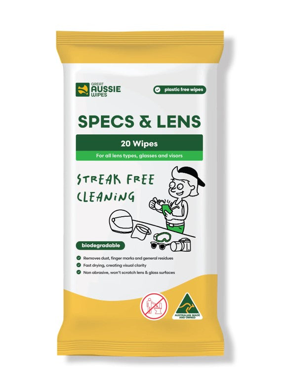 SPEC AND LENS WIPES SOFT PACK