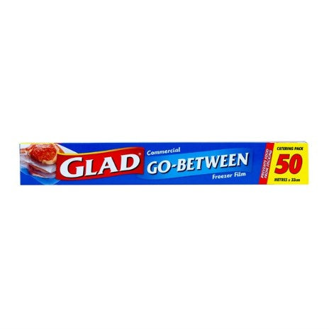 GLAD GO BETWEEN FREEZER SHEET 50MTR ROLL