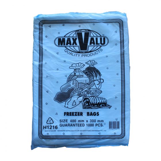 MAXVALU FREEZER BAG 40X30CM (PKT 1000)
