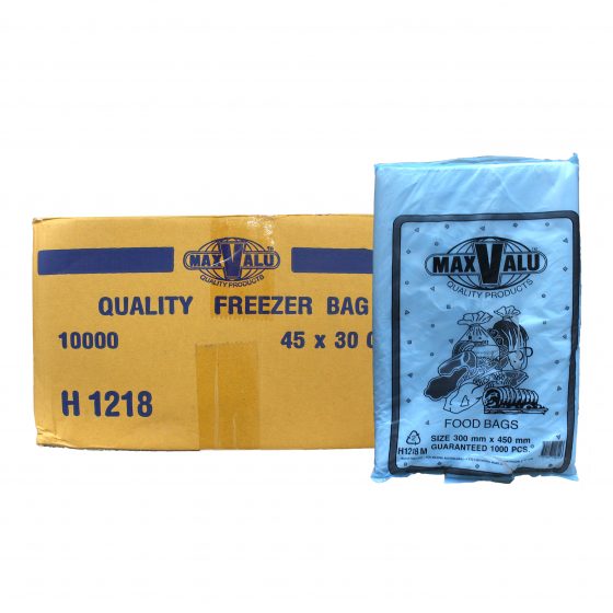 MAXVALU FREEZER BAG 45X30CM (PKT 1000)