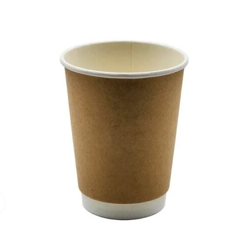 12OZ PLA KRAFT D/WALL (CTN ONLY)