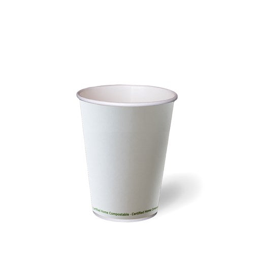 12OZ SINGLE WALL WHITE COFFEE CUPS