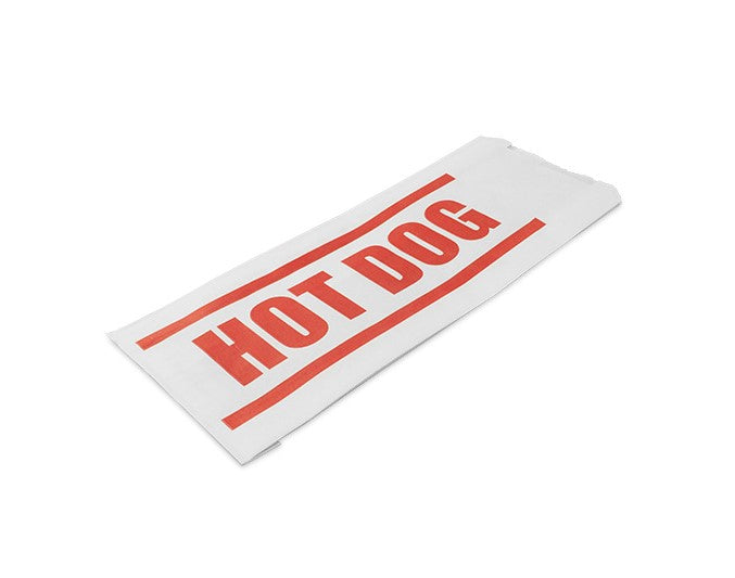 PRINTED HOT DOG BAGS (CTN 1000)