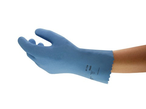 SIZE 9 ANSELL LINED HYCARE GLOVE (12/CTN)