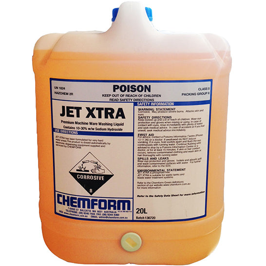 JET XTRA PREM MACHINE WARE WASH 20L