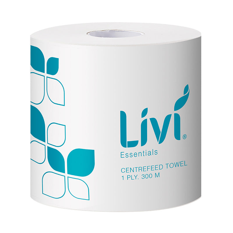 LIVI 1203 CENTREFEED TOWEL 300M (CTN 4)