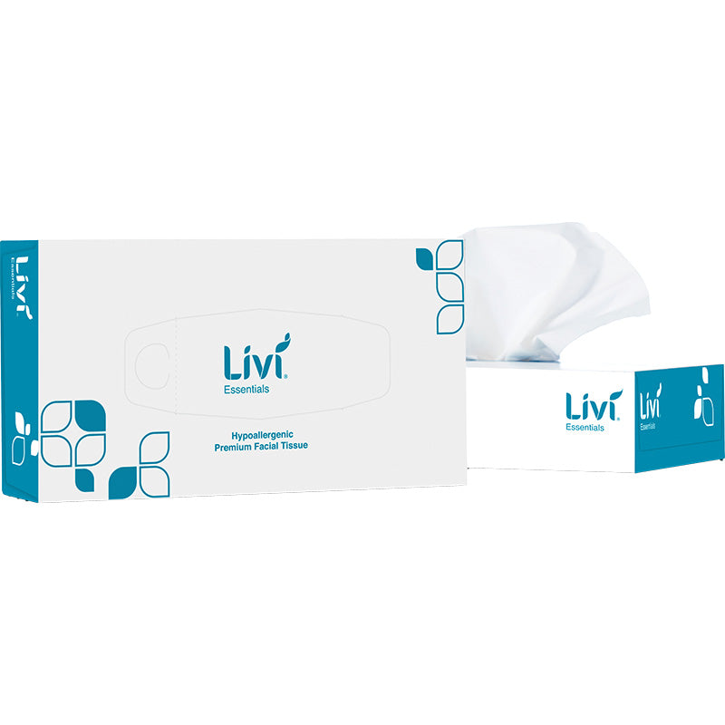 LIVI FACIAL TISSUES 100'S (CTN 48)