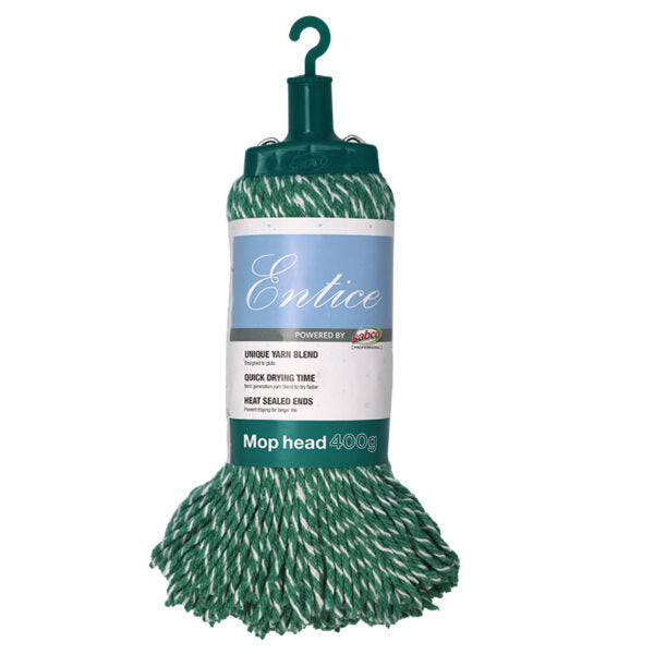 RAPID CLEAN ENTICE GREEN MOP HEAD