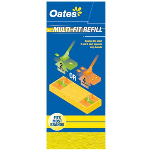 MULTI FIT SPONGE MOP REFILL