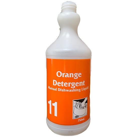750ML #11 ORANGE DETERGENT BOTTLE