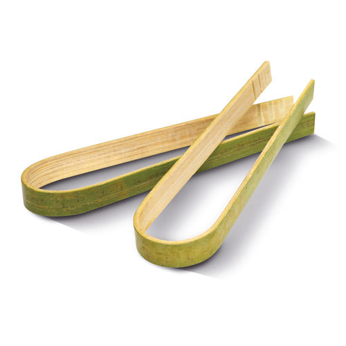 12CM BAMBOO TONGS (PKT 100)