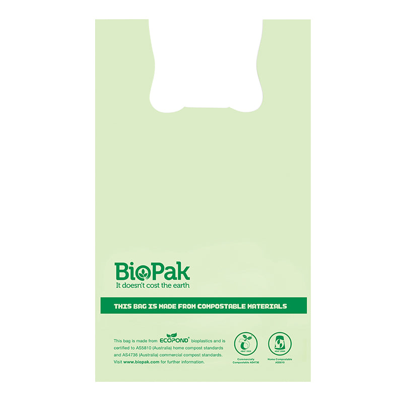 COMPOSTABLE SINGLET BAG 20L