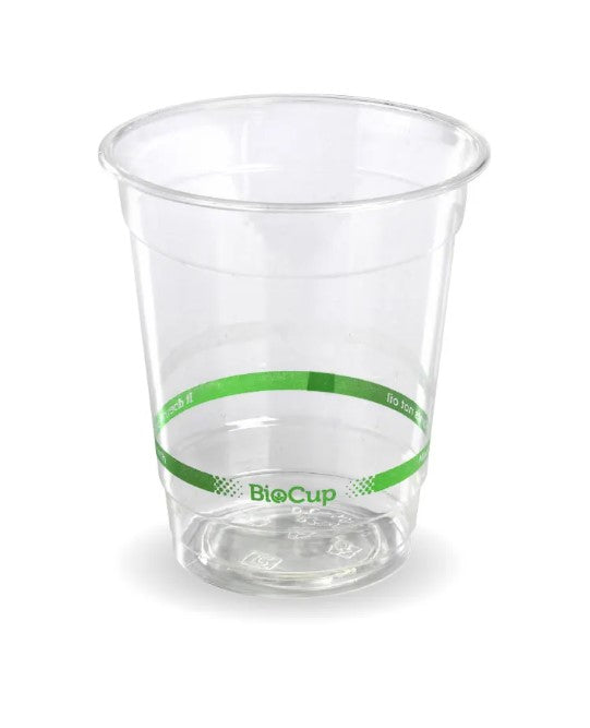 BIOPAK 250ML STRIPED CUP (SLV 100)