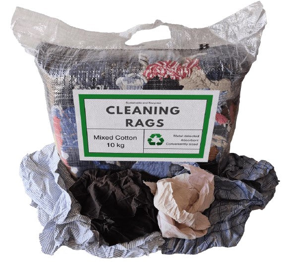 Col Vesting Rags COLOURED RAGS 10KG - Jaypak Distributors