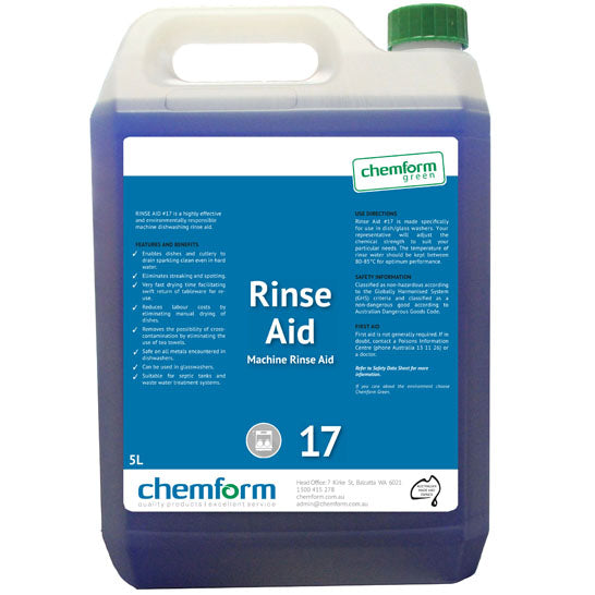 CHEMFORM RINSE AID 5L (2/CTN)