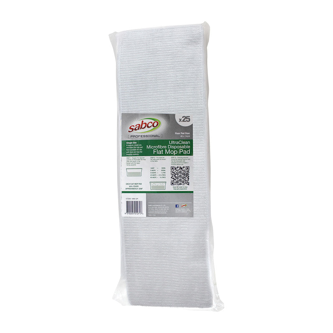SABCO MICROFIBRE DISPOSABLE PADS