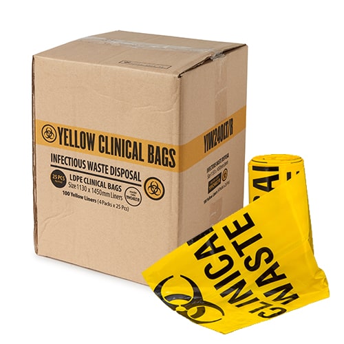 80L CLINICAL WASTE BAGS (CTN 100)