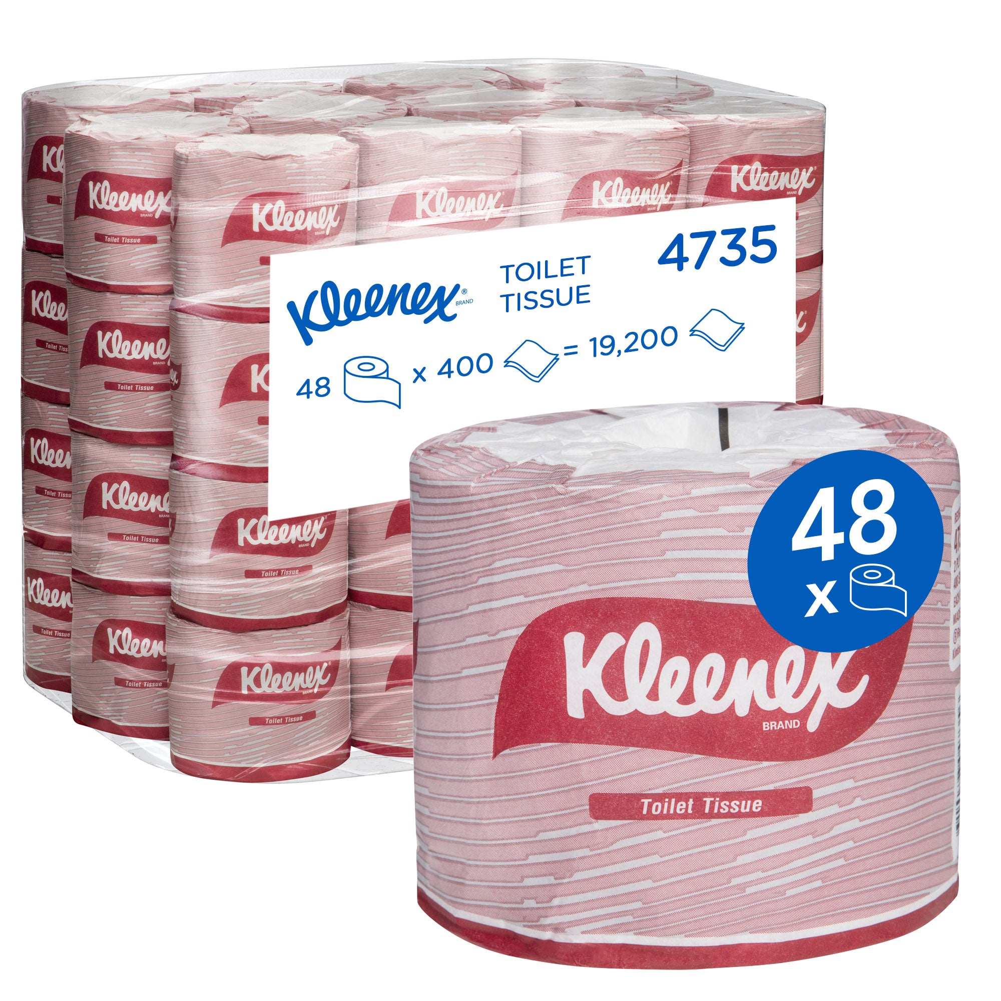 Kleenex Toilet Paper - 2 Ply, 48 Rolls