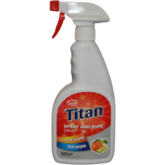 Titan Spray and Wipe - 500ml